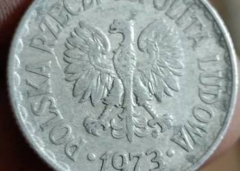 Sprzedam monete 1 zl 1973 zzm