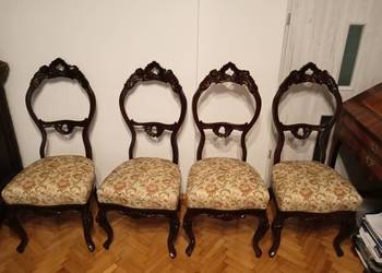 Stół LUDWIKOWSKI oryginał XIX w i KRZESŁA
