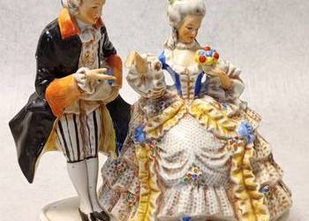 Grafenthal Porcelanowa Figura Zakochana Para Rokoko