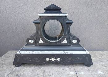 105 Obudowa marmurowa starego zegara kominkowego francuza