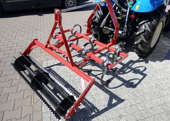 Agregat uprawowy kultywator z wałem strunowym szerokość120cm
