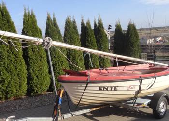 Niemiecka żaglówka, 4,57 m, laminat, bez przyczepki, dowóz za paliwo.