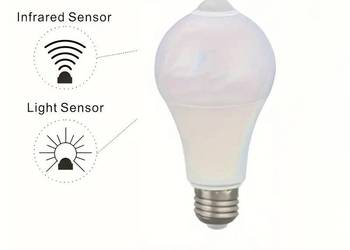 inteligentna żarówka LED E 26 z czujnikiem