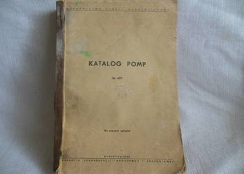 Katalog pomp nr.407 rok 1957