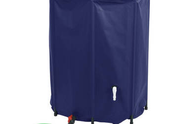 Zbiornik na wodę z kranikiem składany 1350 L PVC WM-156008