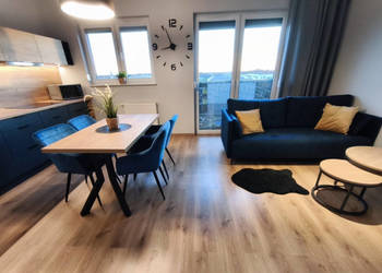 Wynajem mieszkania 50m2, garaż, klimatyzacja, wysoki standard, Wrocław Lip…