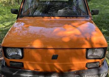 Fiat 126 p na części maska drzwi maluch