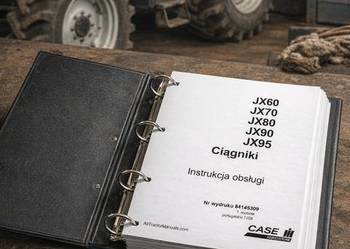CASE JX JX60 JX70 JX80 JX90 JX95 instrukcje obsługi po Polsku