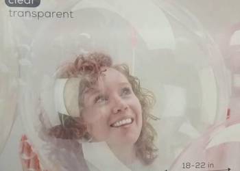 Transparentny balon 45-56cm