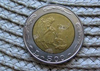 San Marino 500 Lirów 1989r - XVI Wieków Histori