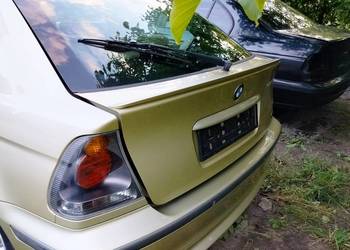 Bmw e46 compakt tylna klapa kompletna pistatzinegraun idealn