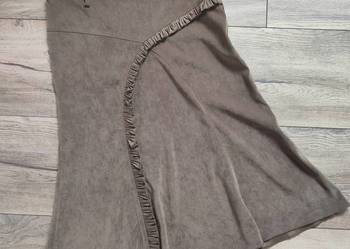 Spódnica Midi Khaki Vintage love y2k 80 90 00s skirt 42