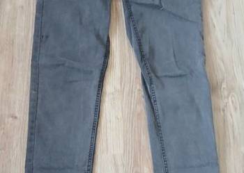 Szare jeansy skinny jeans
