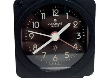 Junghans Repeat vintage budzik Niemcy  design modernistyczny kolekcjonerski