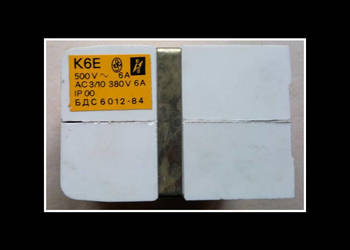 stycznik K6E , 6A, 500V cewka 42V AC