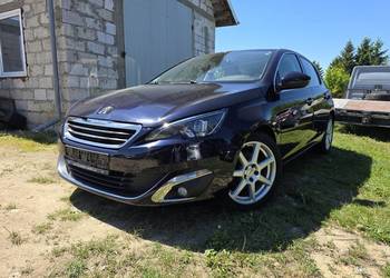 Peugeot 308 1.6 Turbo 125 KM Alu Masaże Jasny Srodek
