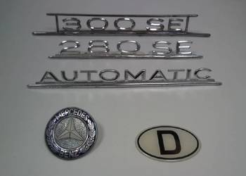 Mercedes - Benz W 109, W 111, W 112 . W113 znaczek AUTOMATIC