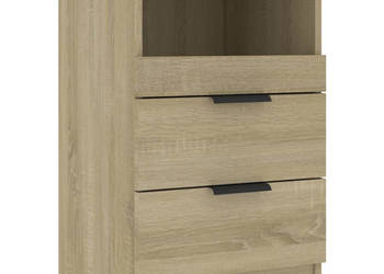 Szafki nocne 2 szt. dąb sonoma materiał drewnopochodny WM-811239