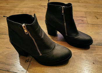 Botki damskie na obcasie półbuty H&M r.39