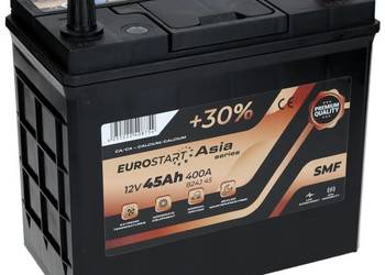 Akumulator Eurostart 12V 45Ah 400A P+ ECA45P