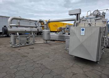 Alco Food Machines Kompletna linia próżniowo-mieszająca