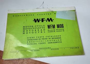 INSTRUKCJA W-F-M M06 KATALOG CZĘŚCI