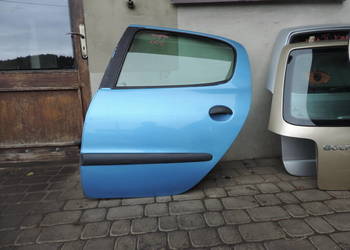 DRZWI LEWY TYŁ PEUGEOT 206 HB 5D KNYC