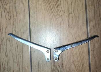 Klamki, dźwignia sprzegła, hamulca komplet WSK B1 garbuska B3