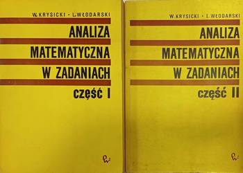 Analiza matematyczna w zadaniach 2 tomy