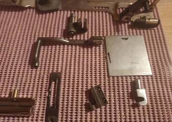 Części maszyn do szycia.