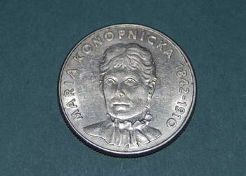 20 zł 1978r MW Maria Konopnicka Moneta PRL Starocia 20 zł 1978r MW Maria Konopnicka Moneta PRL Starocia