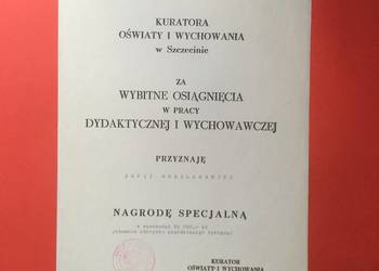( 1844 ) Przyznanie Nagrody Specjalnej 3, Ansilewska