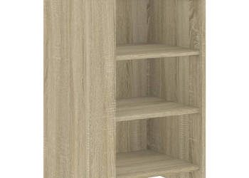 Szafka dąb sonoma 45x35x75 cm materiał drewnopochodny WM-848383