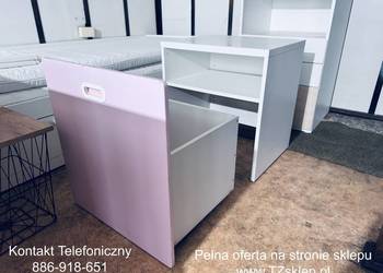 IKEA SMÅSTAD Stolik Kosz na zabawki wysuwane + ukryta półka Transport