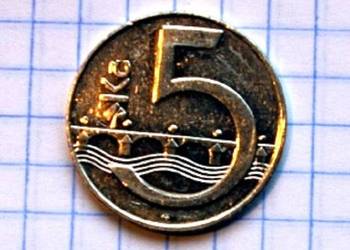 5 KORON 1993 ROK - CZECHY