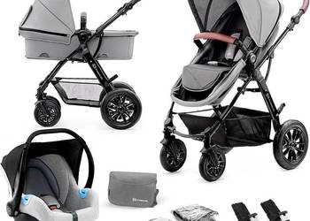 Wózek wielofunkcyjny Kinderkraft MOOV Grey 3w1