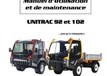 Lindner Unitrac 92 102 instrukcja obsługi, naprawy PL