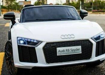 BAWIBUS.PL Auto samochód na akumulator AUDI R8 pojazd dla dzieci 2x45W