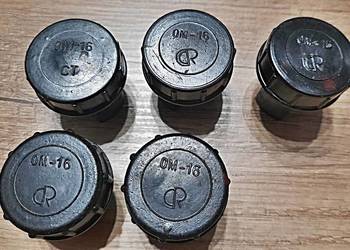 Uchwyt uchwyty kabla przewodu z demontażu OM -16, - 5 szt. z lat PRL