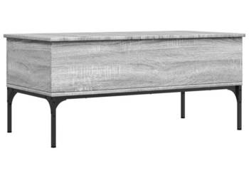 Stolik kawowy szary dąb sonoma 100x50x45 cm WM-845414