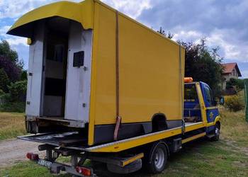 Renault Mascott pomoc drogowa platforma hydrauliczna