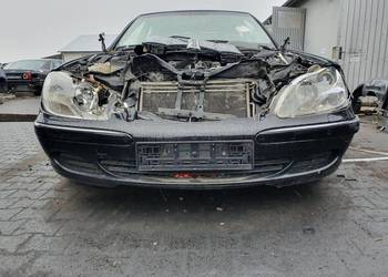 ZDERZAK PRZÓD MERCEDES W 220 LIFT 197 (OBSIDIAN BLACK METALLIC)