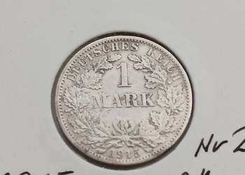 1 Marka Prusy 1915 r.- nr.2 - mennica  A