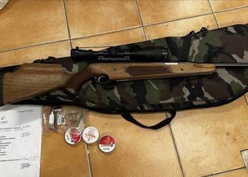 Air Arms Pro Sport 4,5 Orzech z lunetą