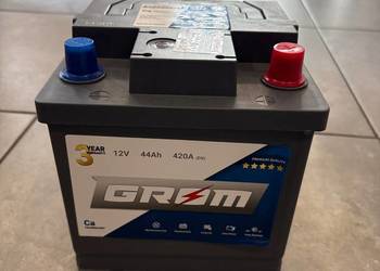 Akumulator Grom 44Ah 420A EN Kostka PRAWY PLUS