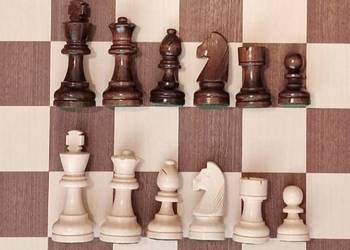 ACH! Figury szachowe German Staunton 5 - WS35 (król 90mm, 4*hetman 75mm)