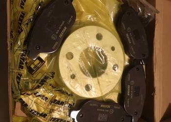 Tarcze hamulcowe i klocki fiat 284x22 na 4 śruby