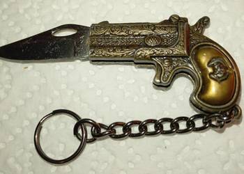 Breloczek scyzoryk, pistolet.