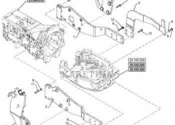 New Holland T6090 T6070 Belka poprzeczna 47840084