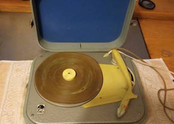 Gramofon FONICA, oryginalny z lat 60-tych
